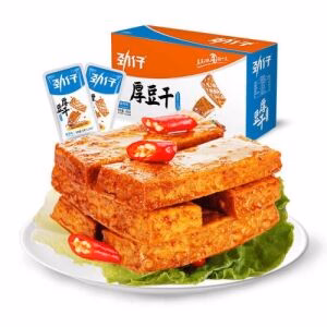 JINGZAI Spiced Tofu Snack Soy Sauce 400g