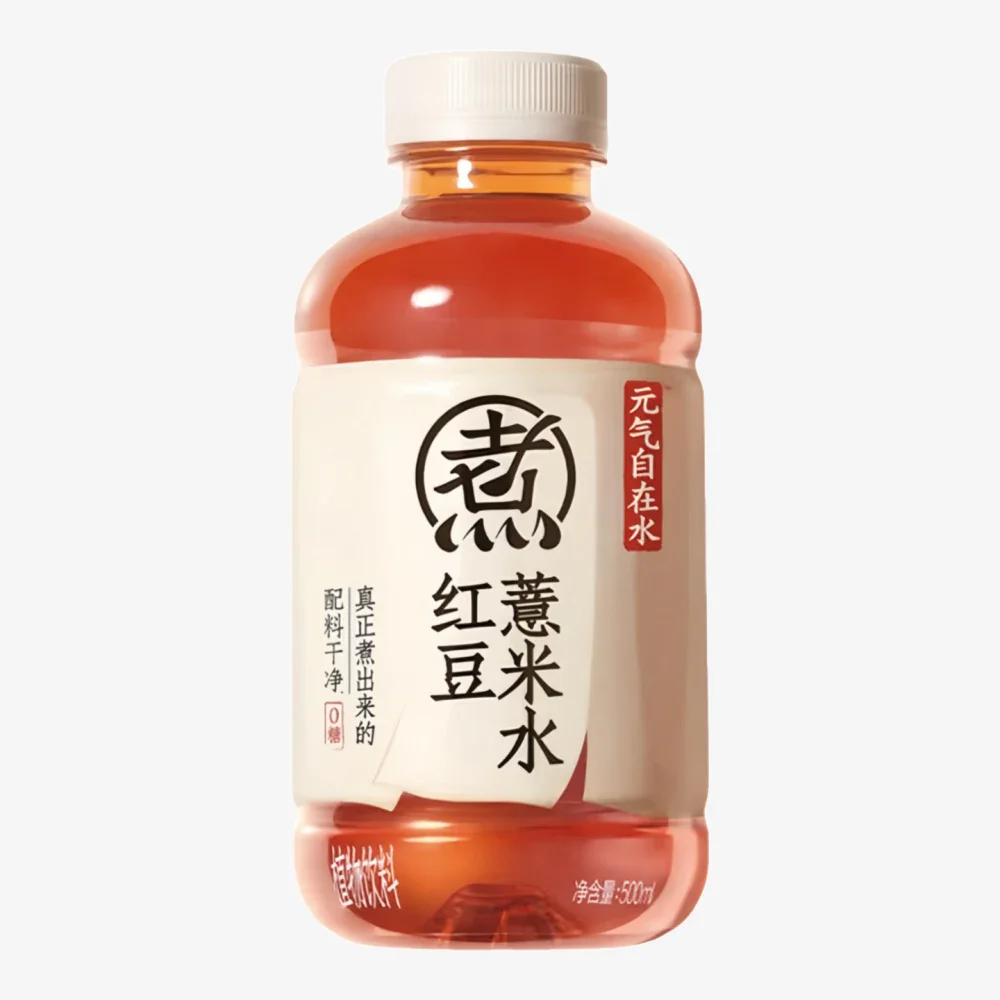 GENKI FOREST Red Bean Barley Drink 500ml