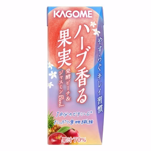 KAGOME Jasmine Peach Mixed Juice 195ml