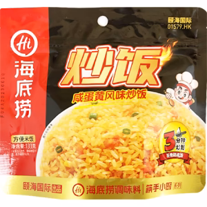 Haidilao Salted Egg Yolk Flavor Fried Rice 133G
