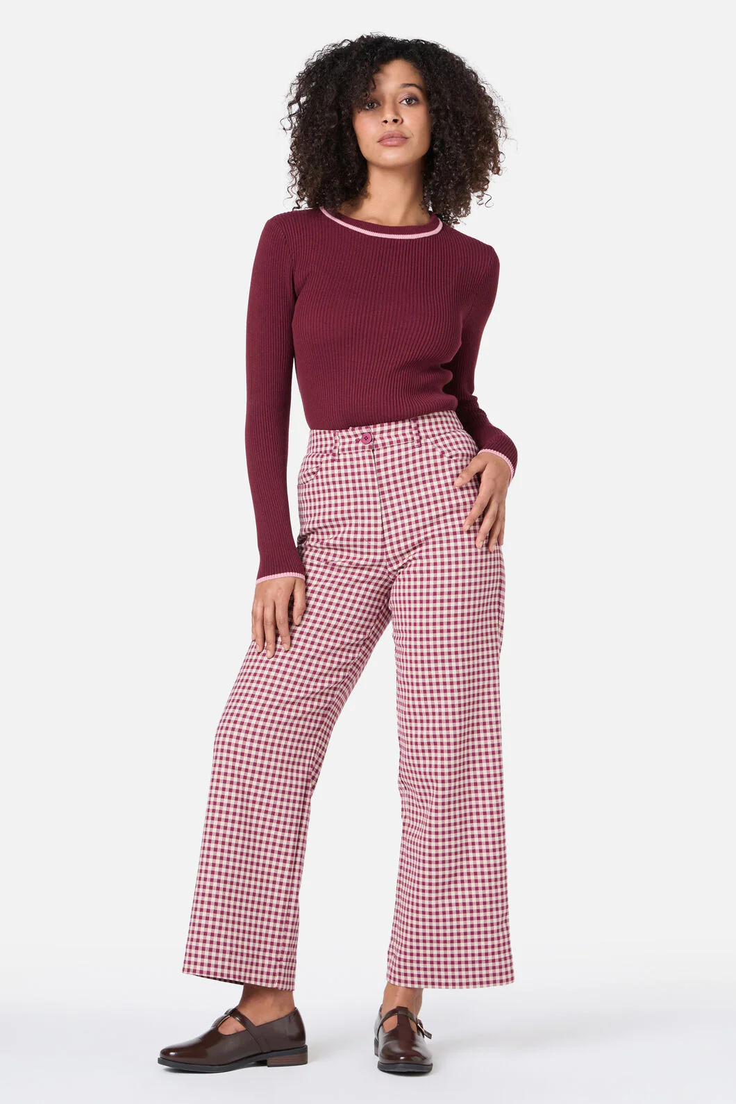 Renae Check Pant