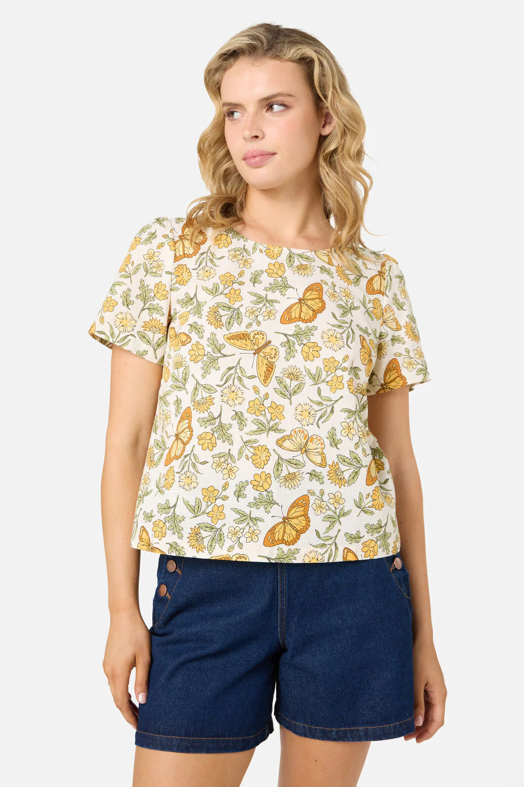 Yvette Butterfly Top