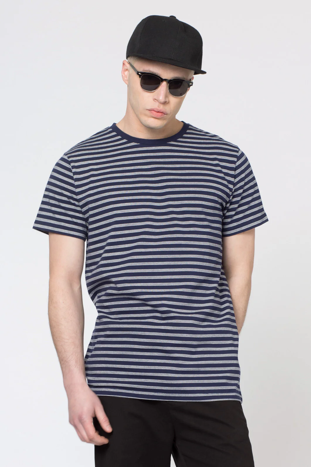 Denim Stripe Tee
