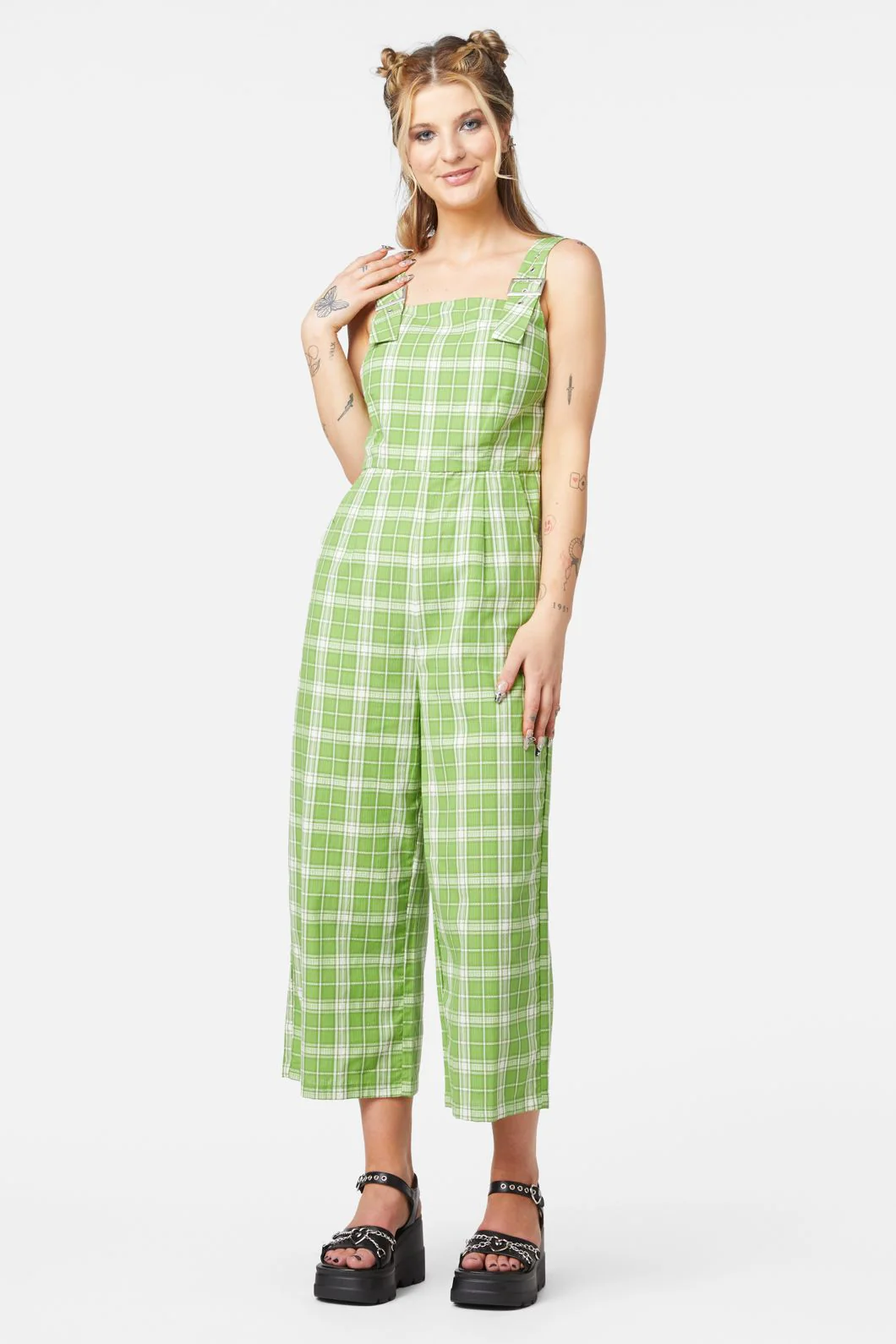 Dazed Tartan Jumpsuit
