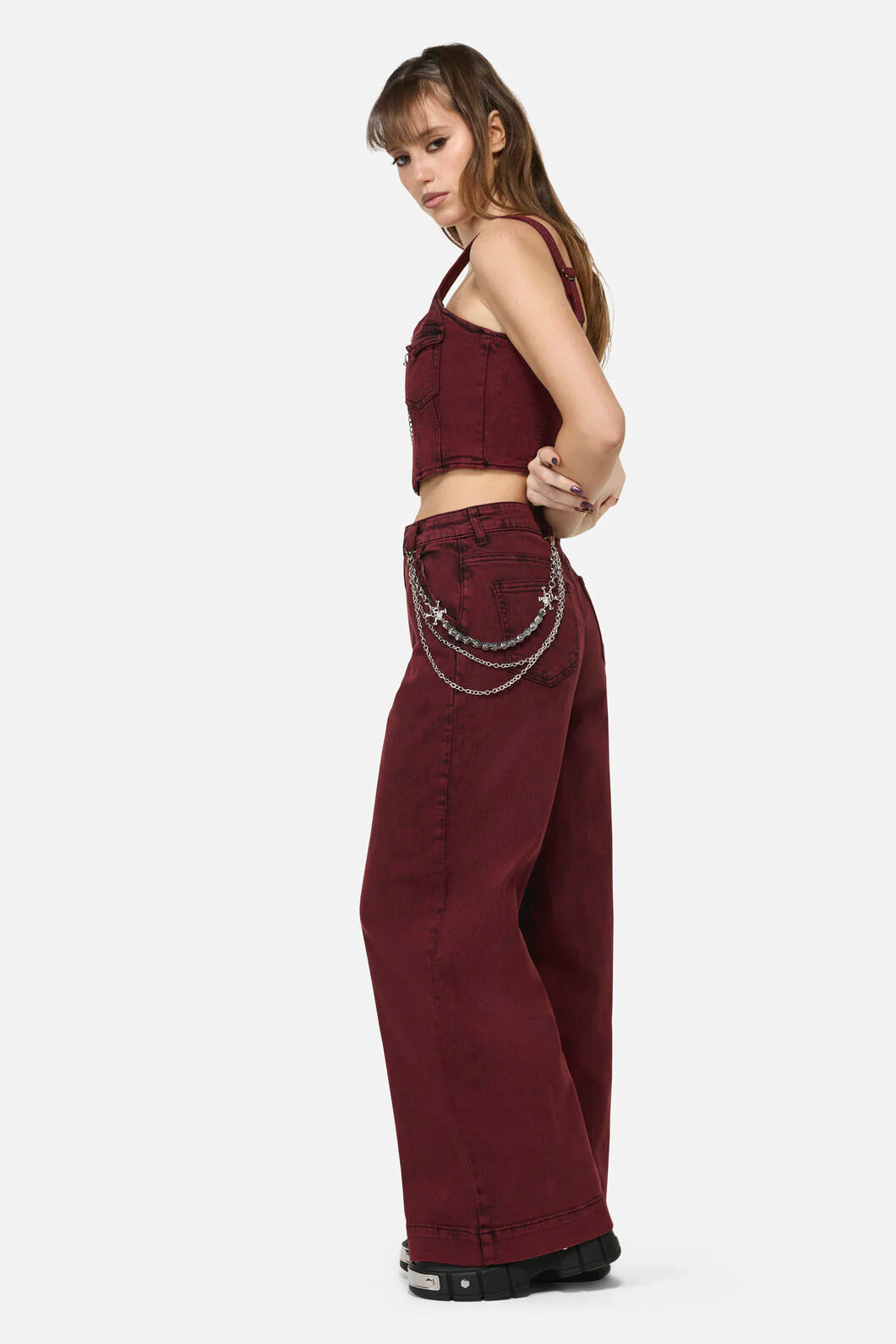 Pirate Skull Jean Chain