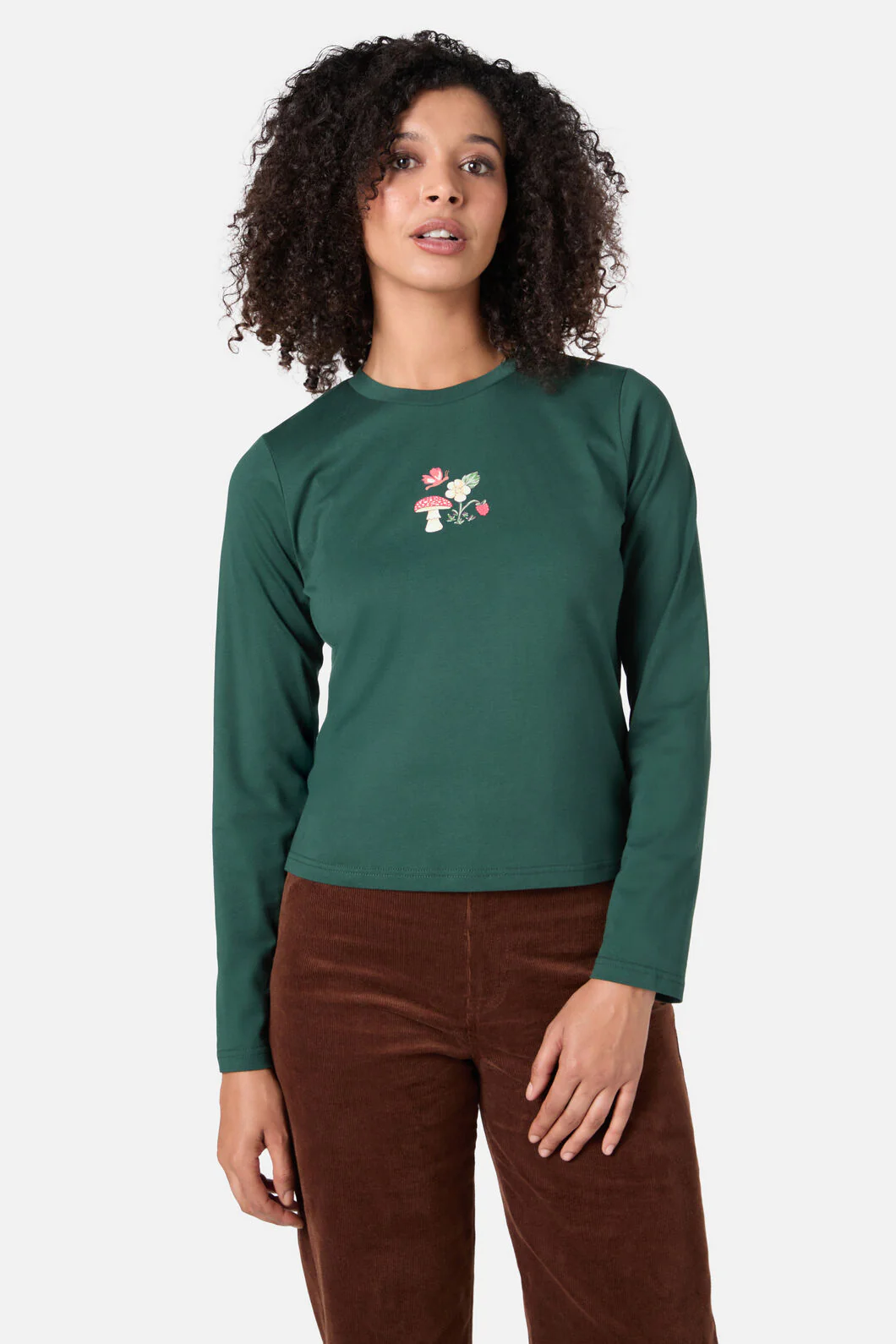 Mushroom Long Sleeve Tee