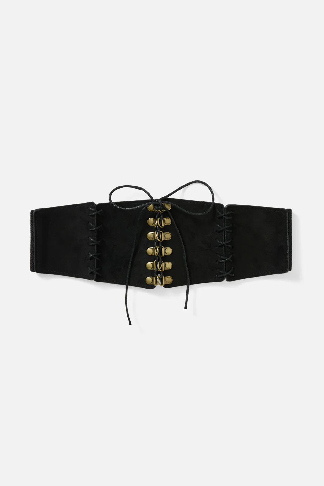 Faux Suede Waist Belt