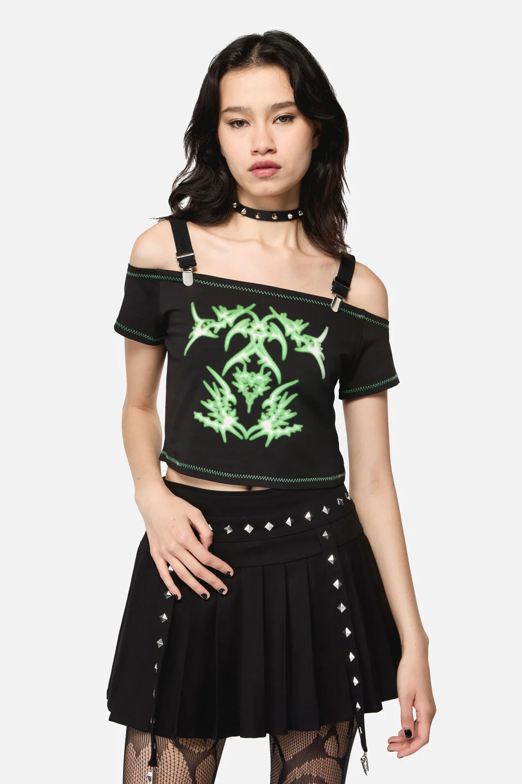 Hazardous Grunge Top