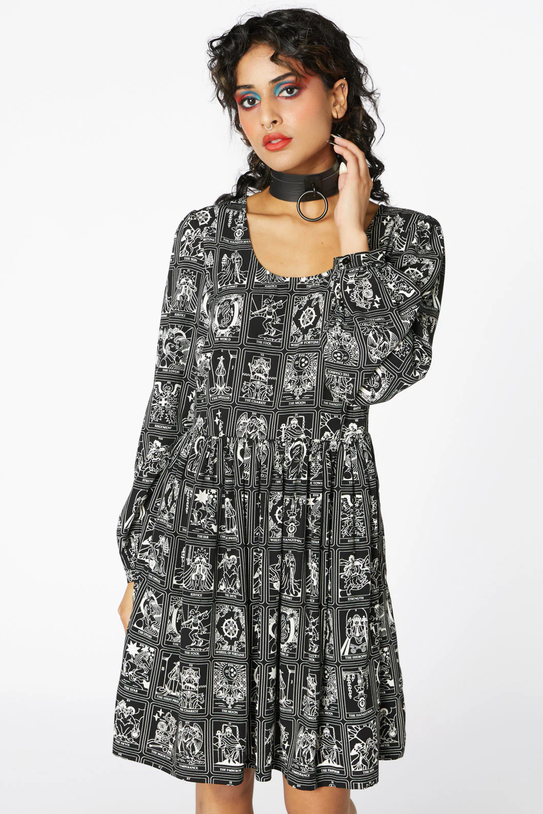 Dark Tarot Skater Dress