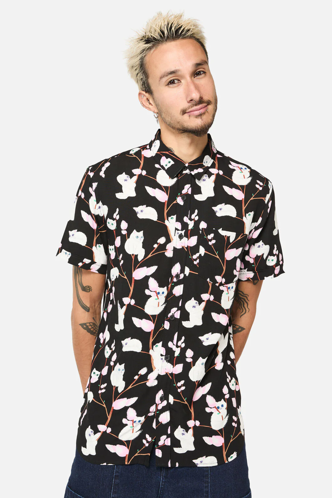 Pussy Willow Short SleeveShirt