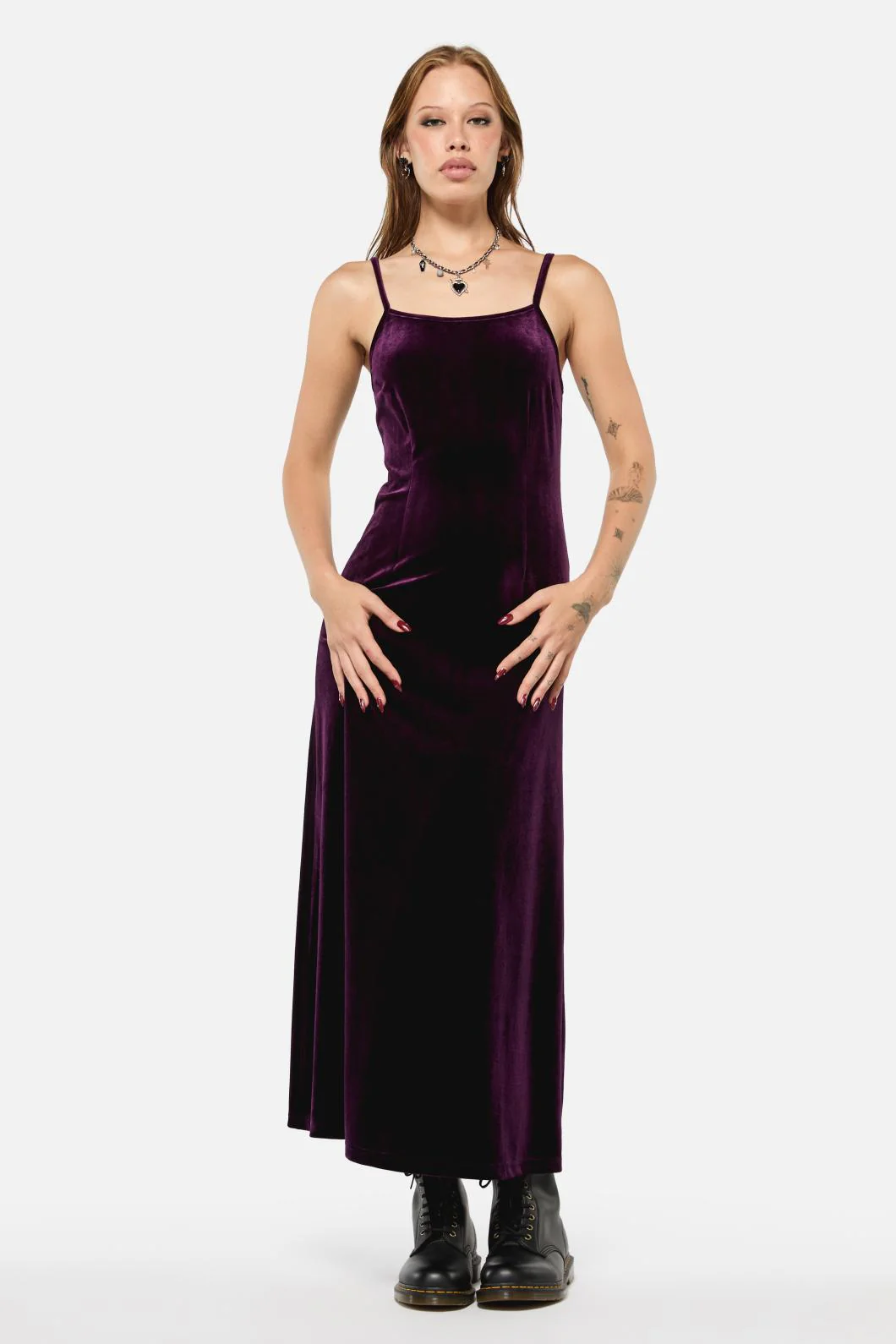 Regal Velvet Dress