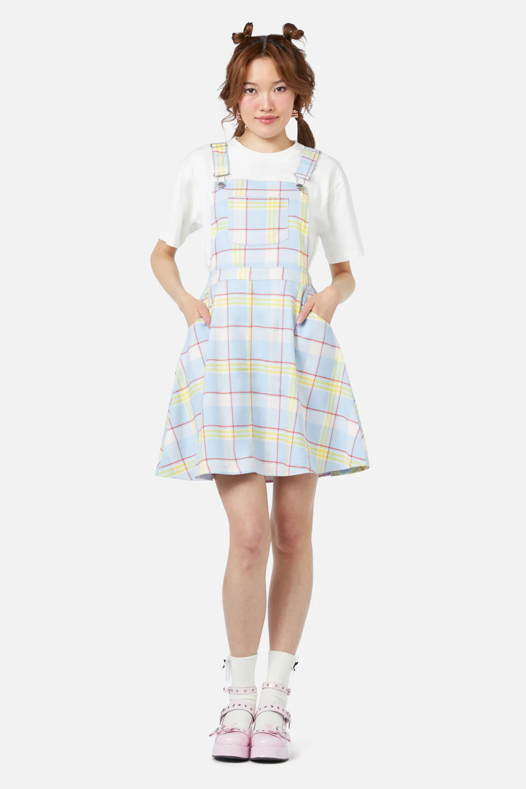 Silly Goose Tartan Pinny