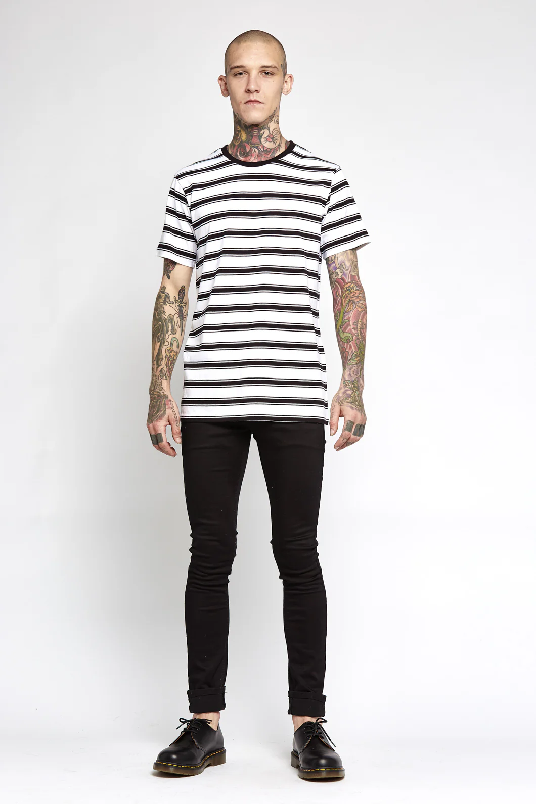 Wide Stripe Tee