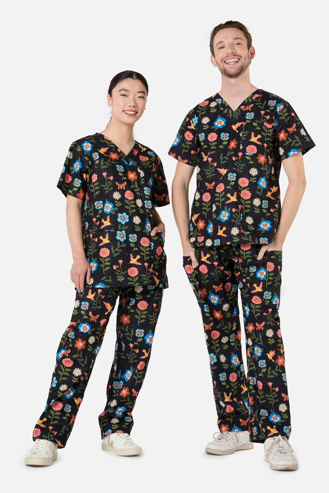 Hummingbird Scrub Set