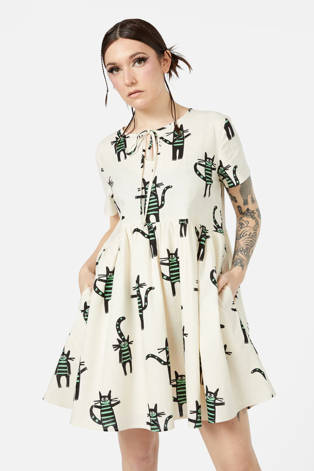 Peculiar Puss Summer Dress