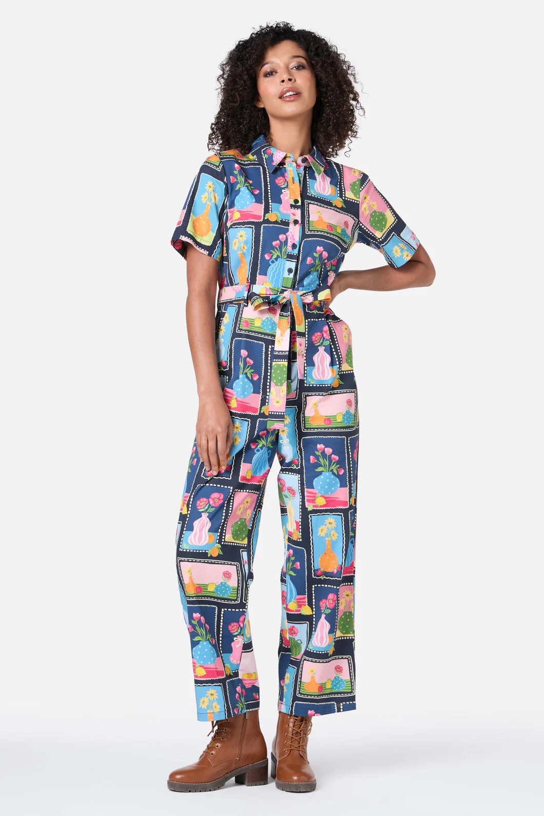 Flower Vases Jumpsuit