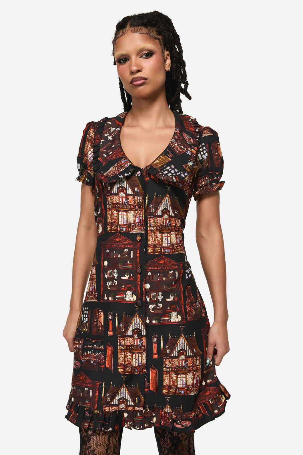 Covenstead A-Line Goth Dress