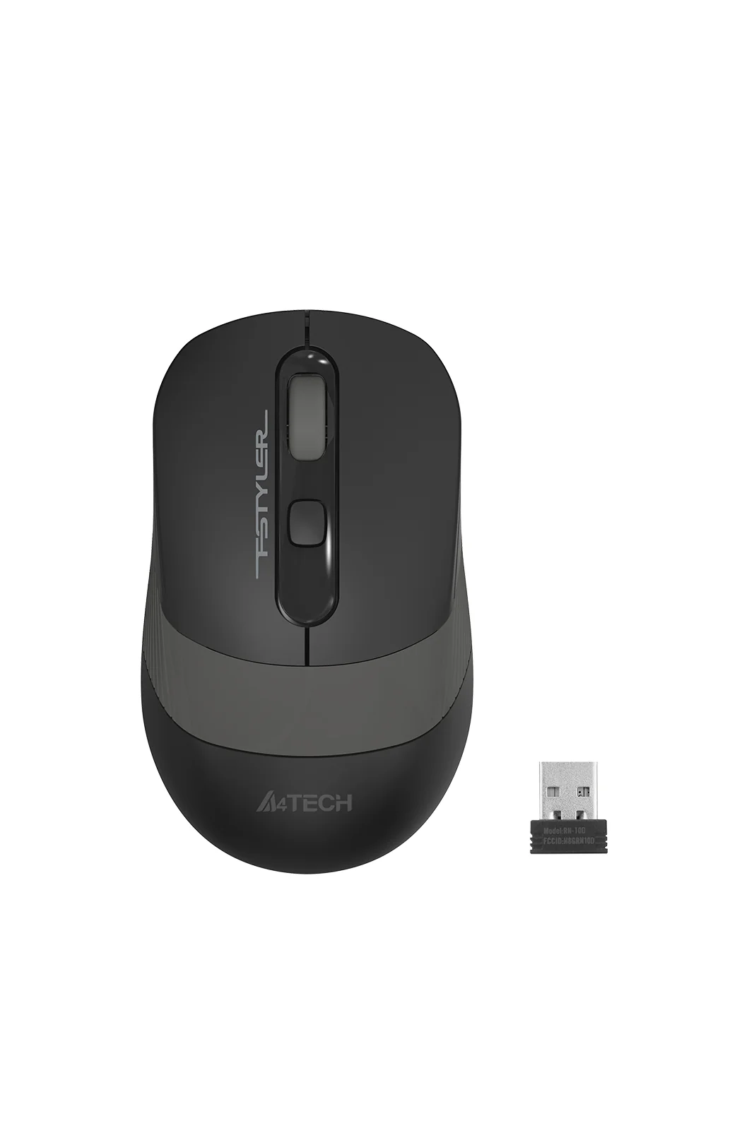 FG10S Silent Nano Receiver Mouse (Grey)