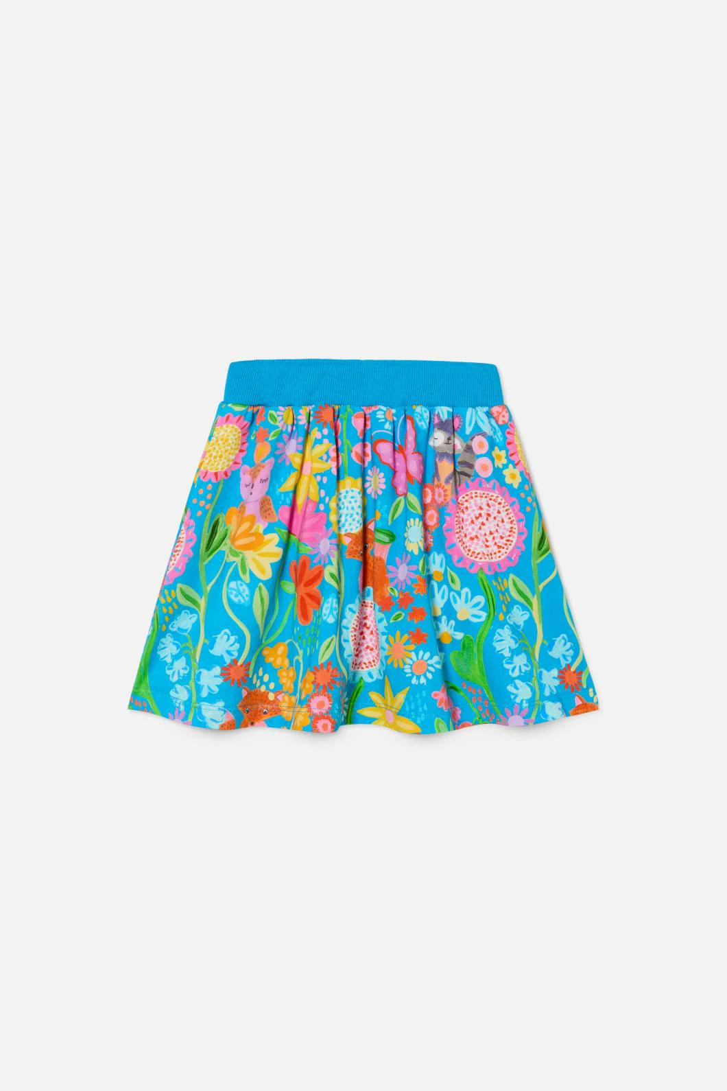 Folk Flower Kids Skirt