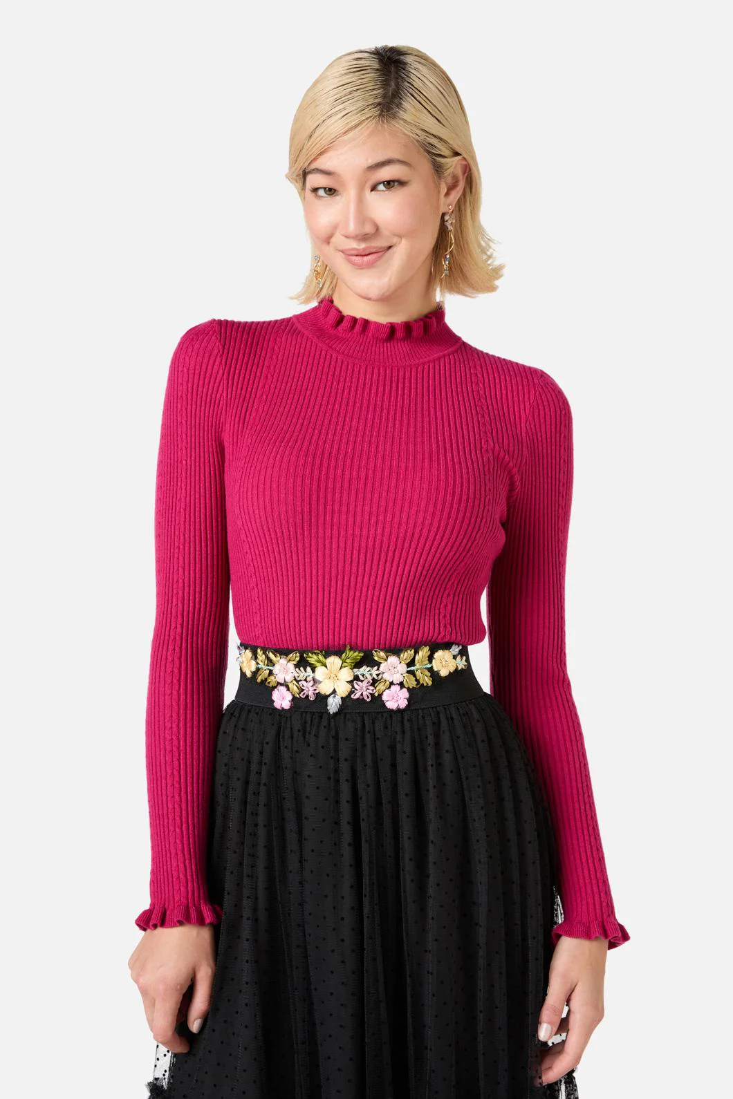 Embroidered Waist Belt