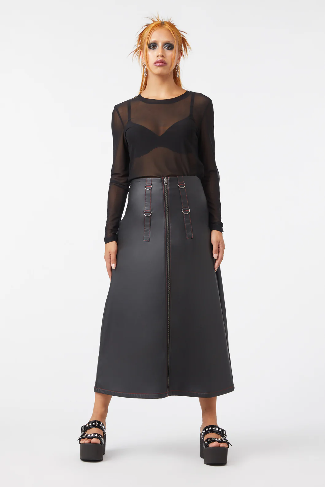 Queens Soldier Pu Skirt