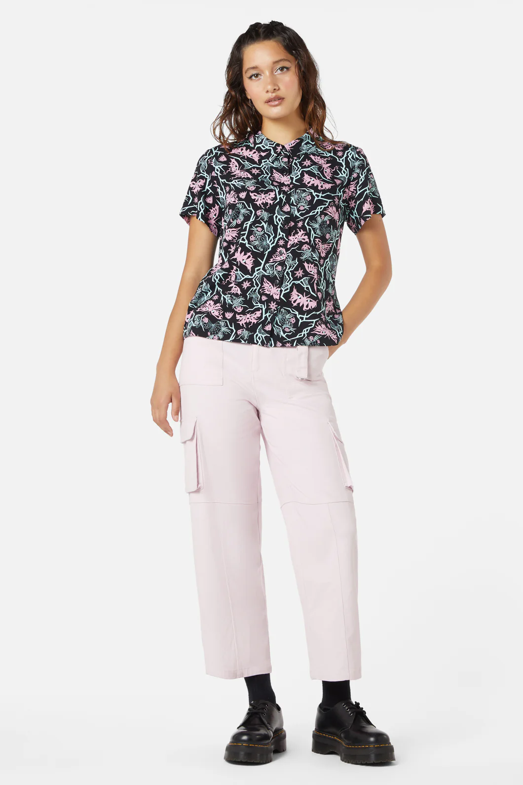 To The Butterflies Printed Blouse