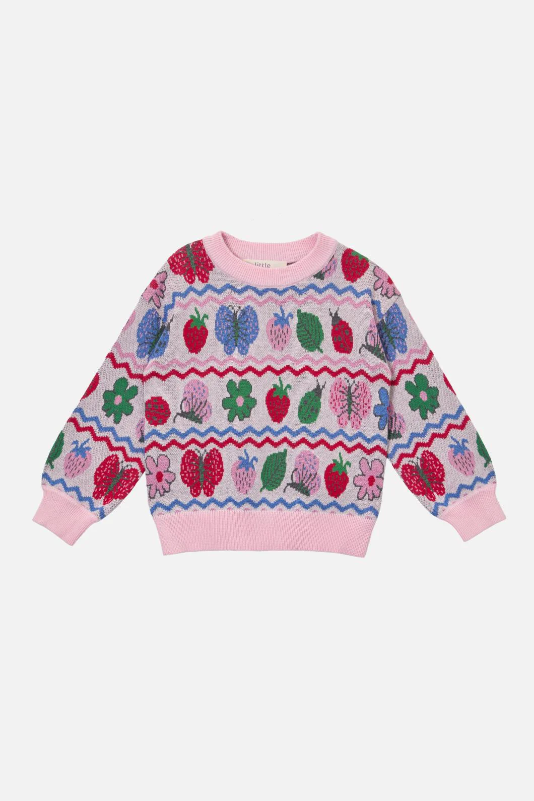 Garden Stripe Kids Knit