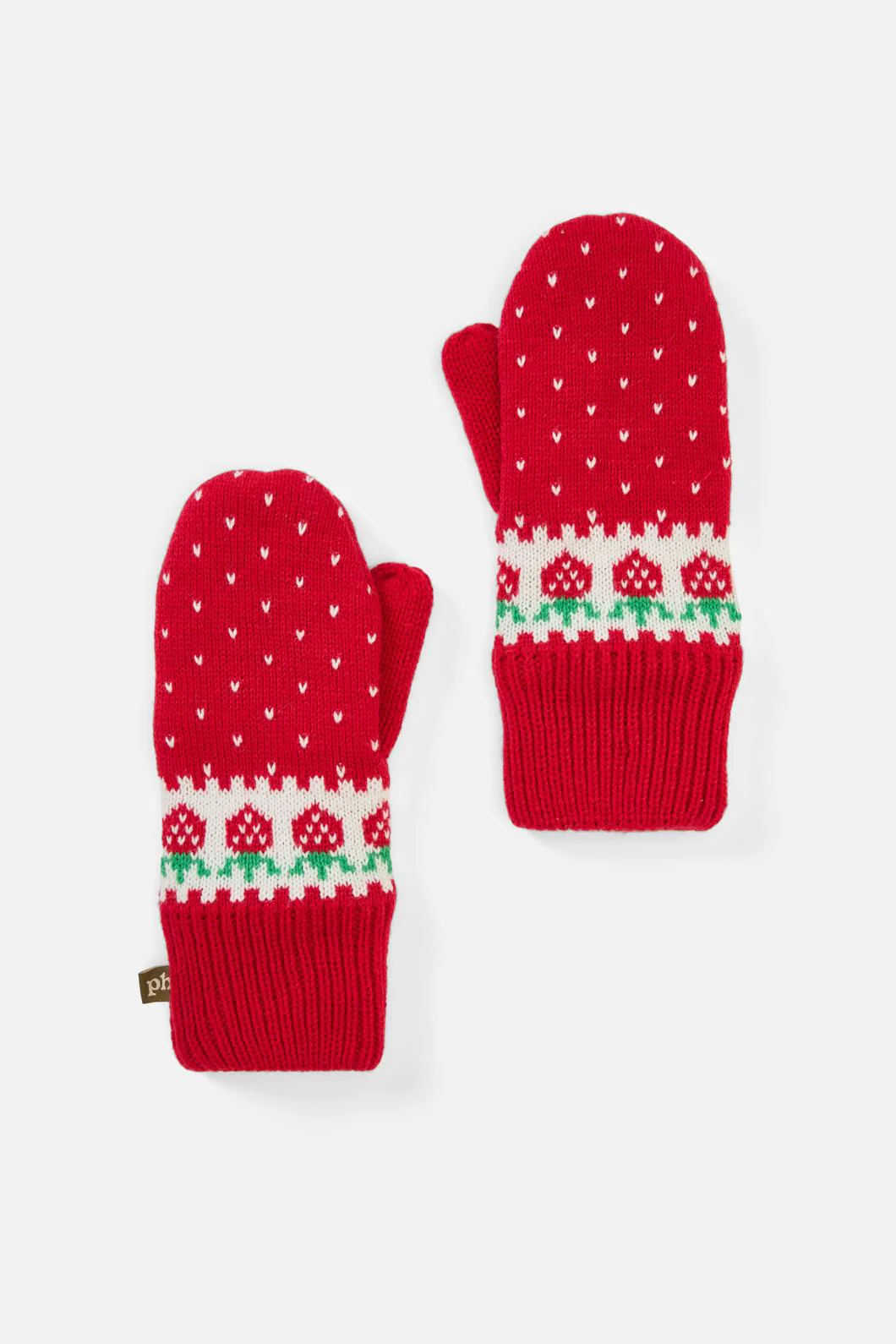 Strawberry Mittens