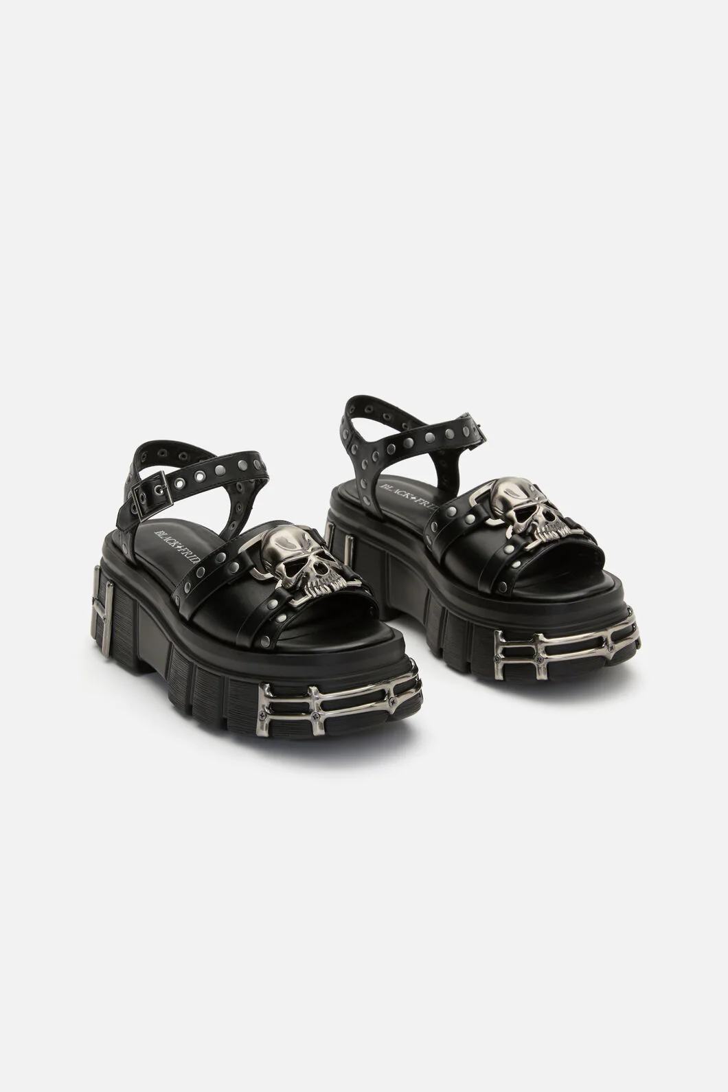 Skull & Stud Sandals