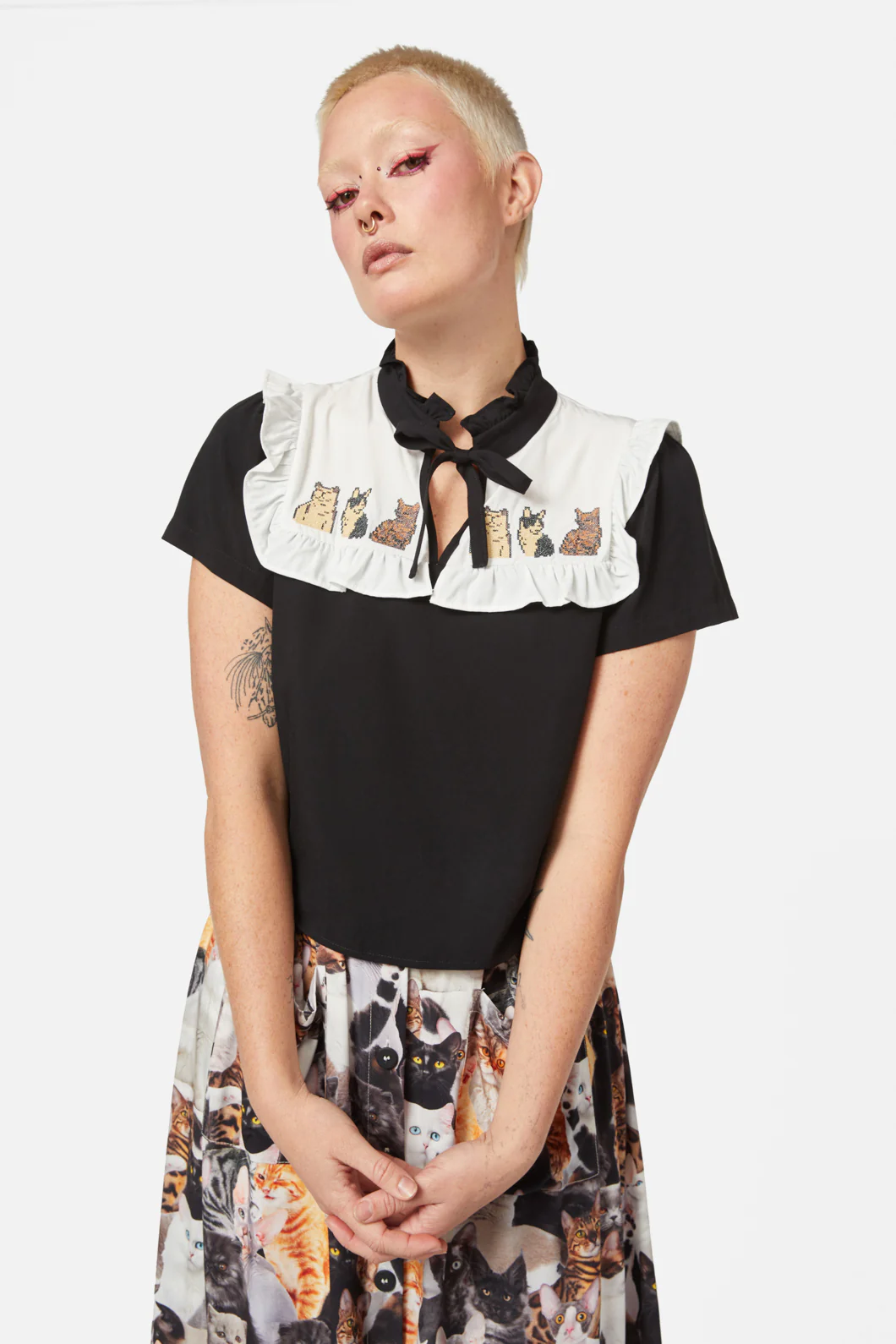 Catnip Ruffle Blouse