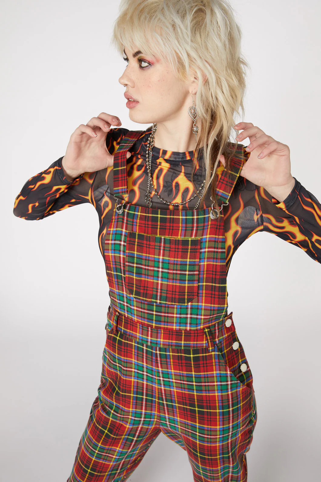 Wichita Tartan Long Overall