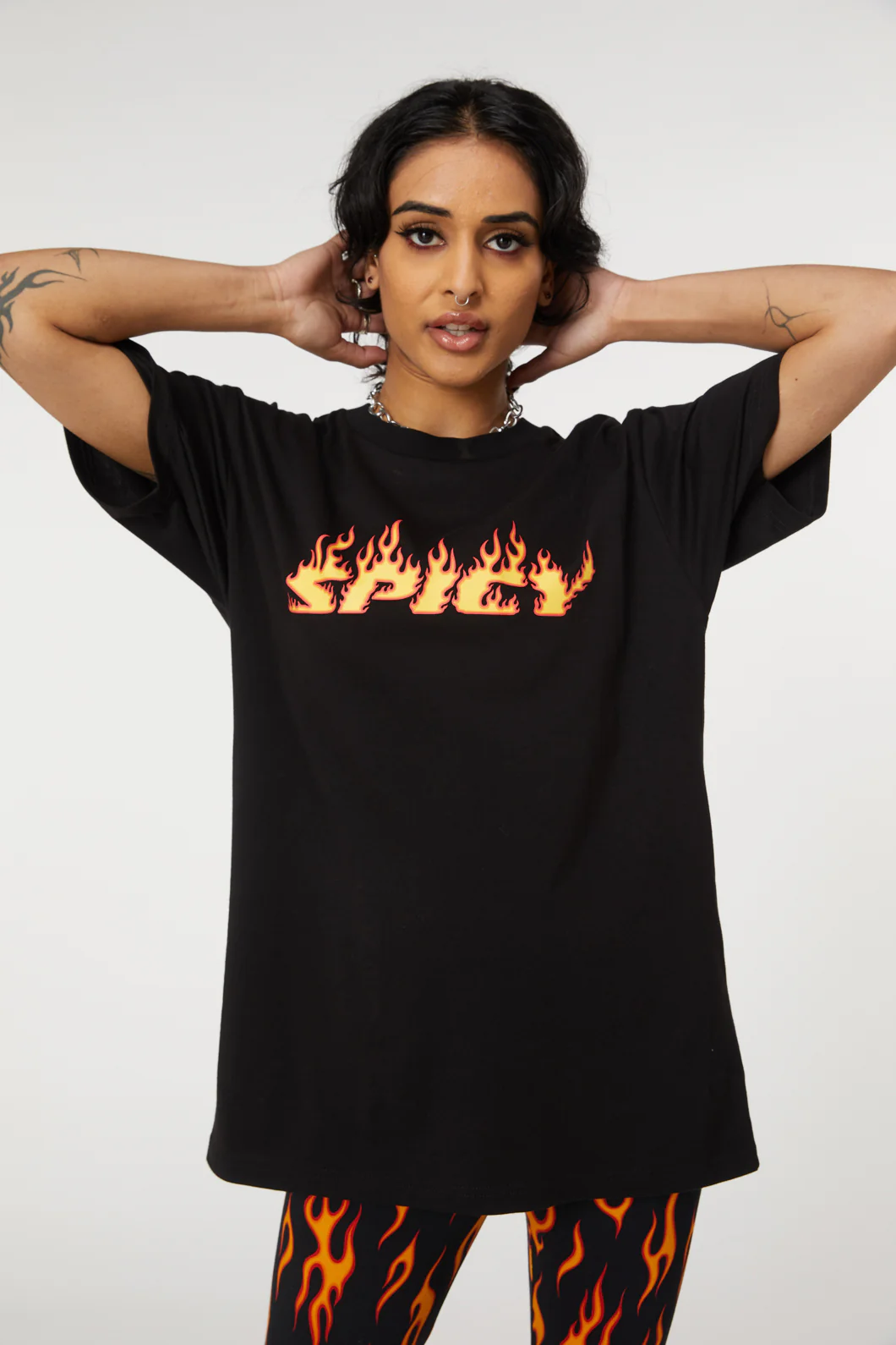 Spicy Print Cotton Tee