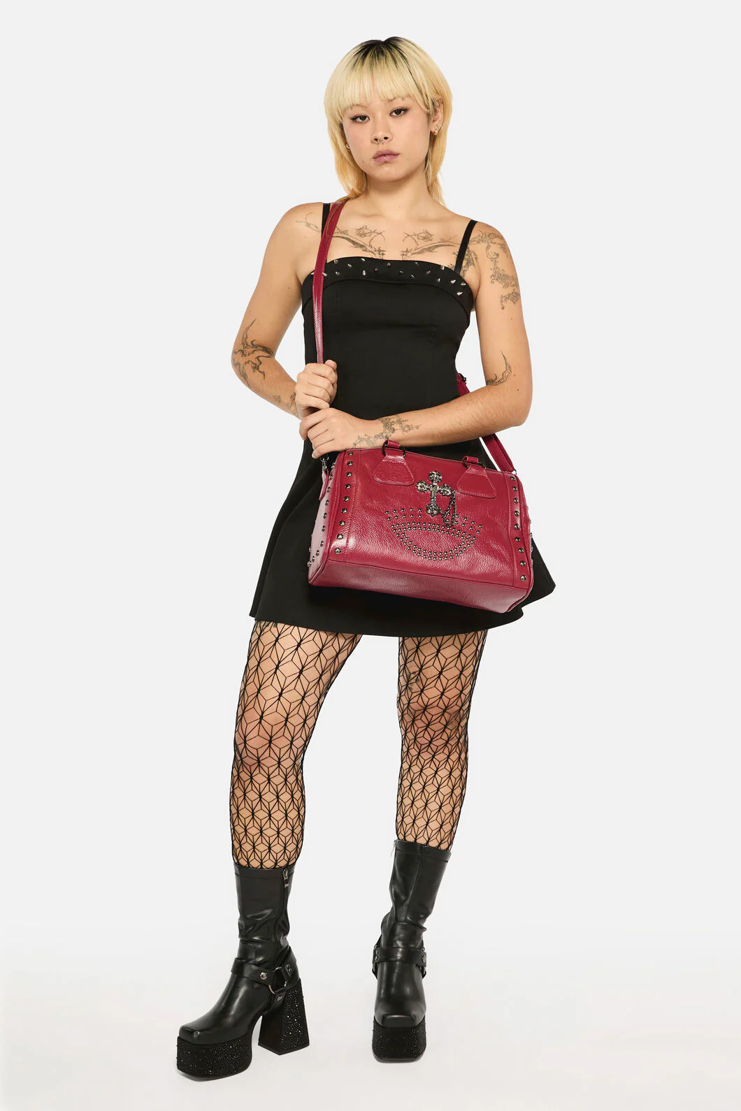 Red Goth Bag