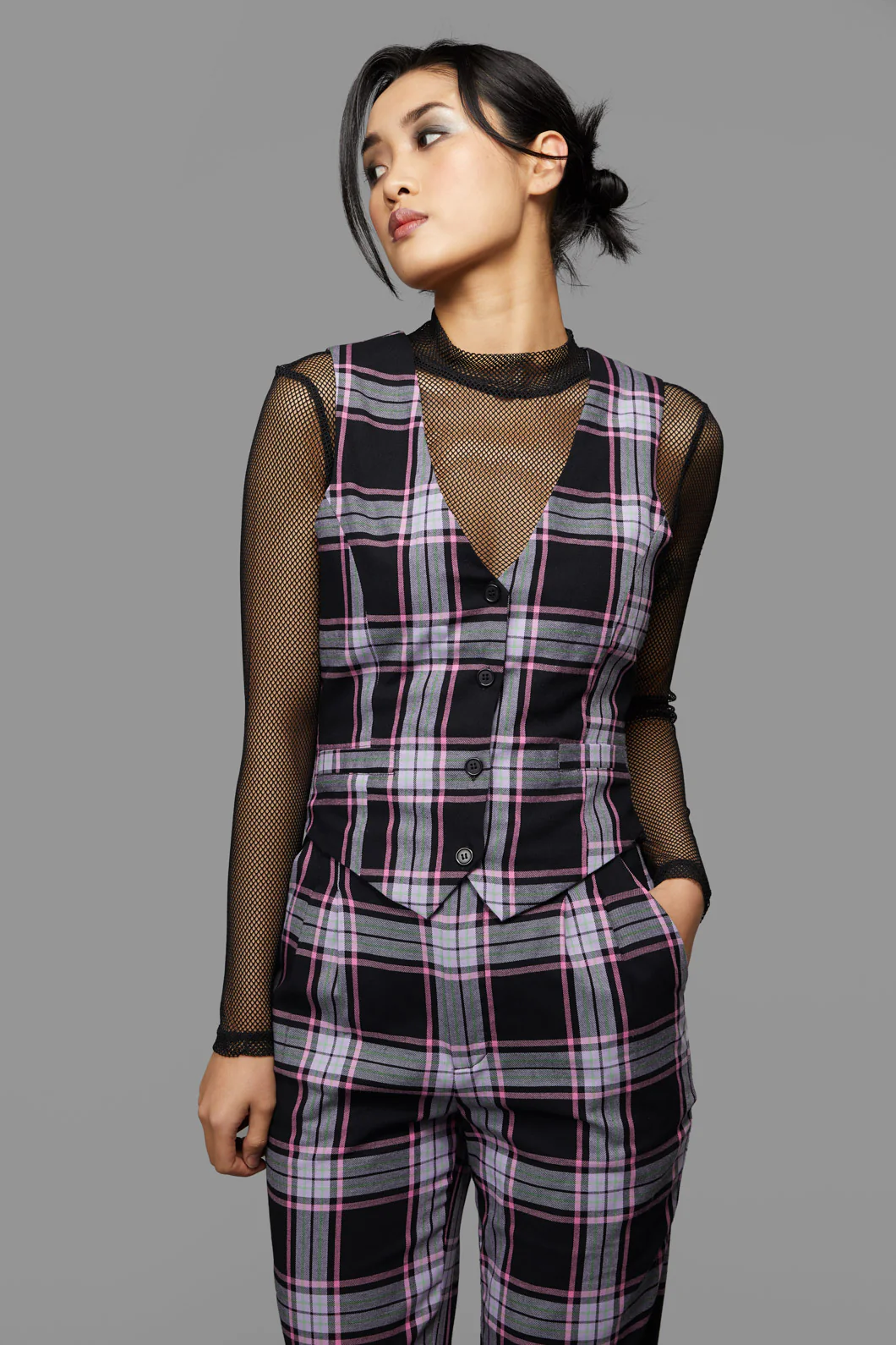Myrtle Tartan Vest