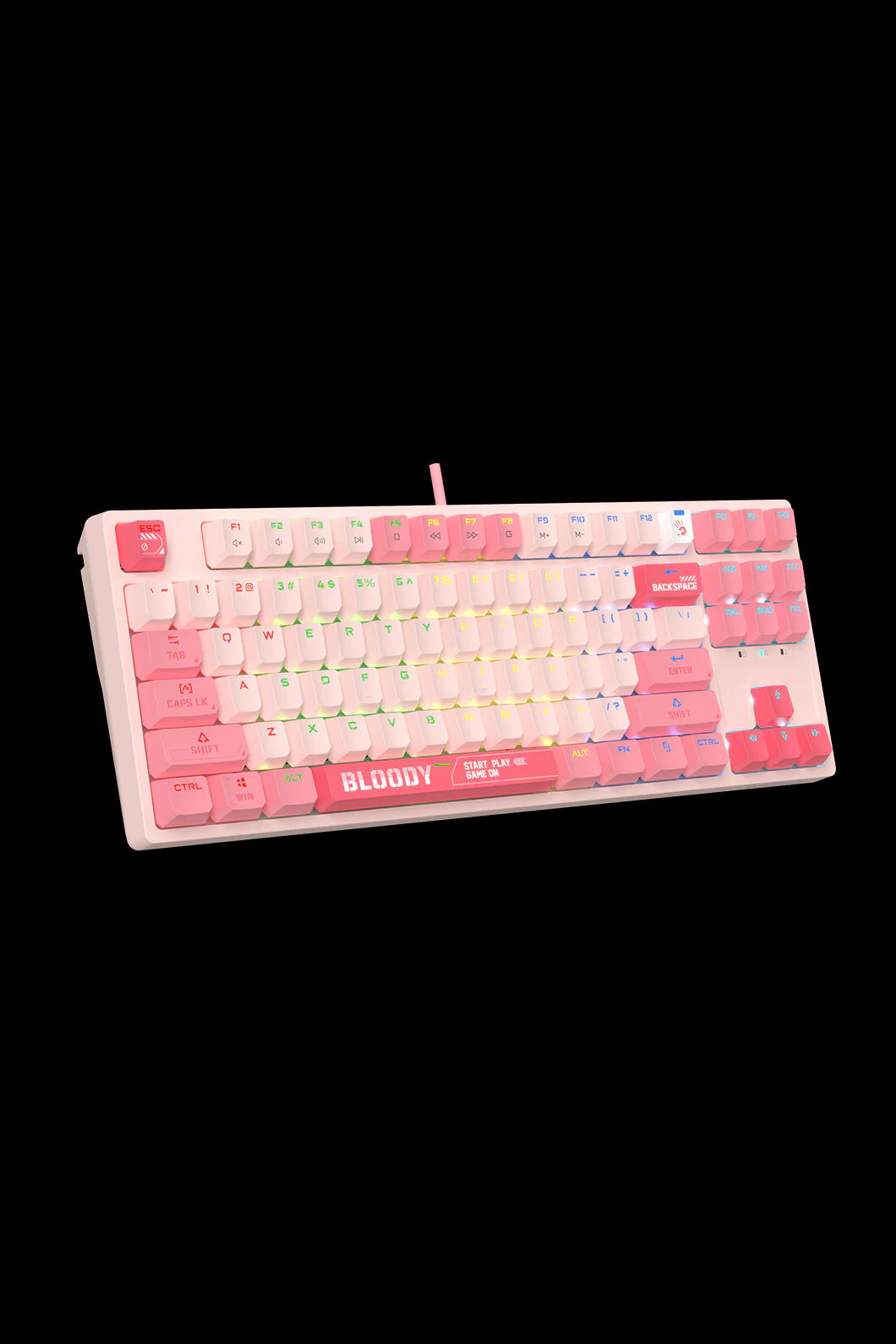 S87 BLMS Mechanical Keyboard 75% (Energy pink)