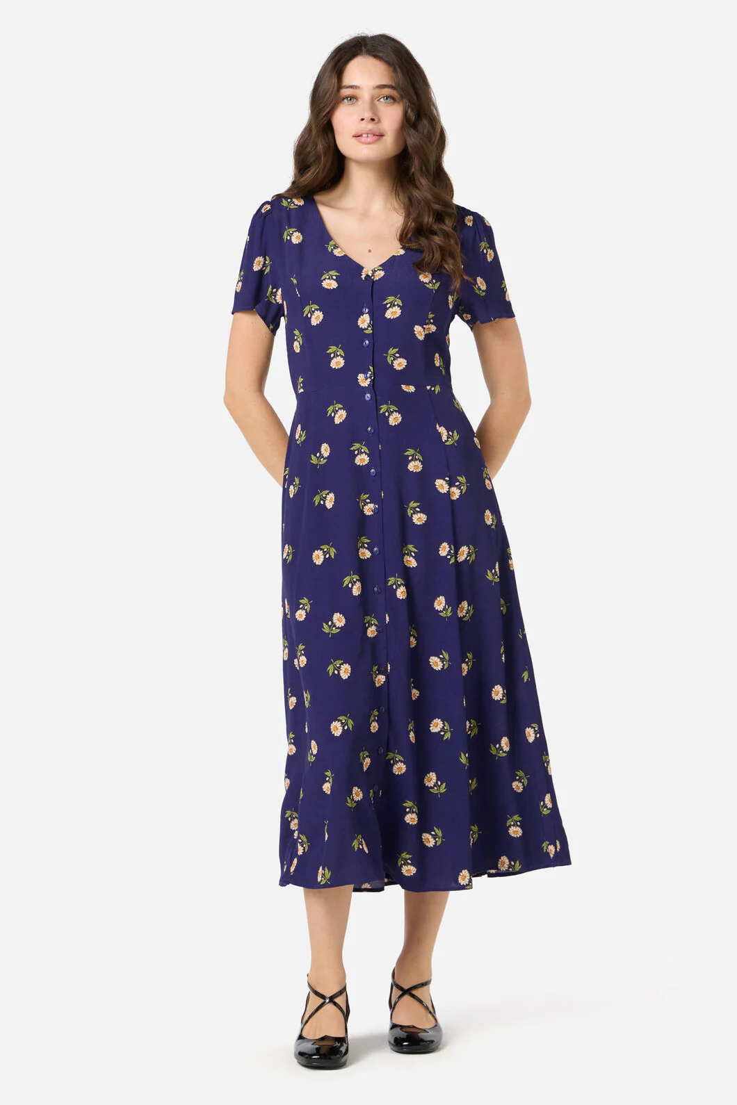Marguerite Daisy Midi Dress