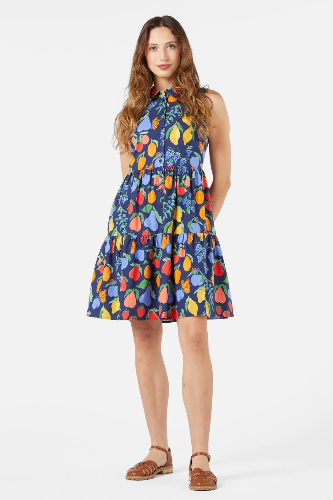 Fruit Bowl Shirt Dress