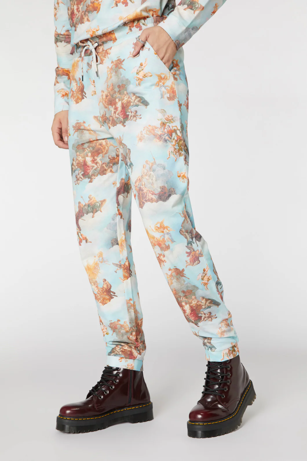 Printed Art Mural Track Pant