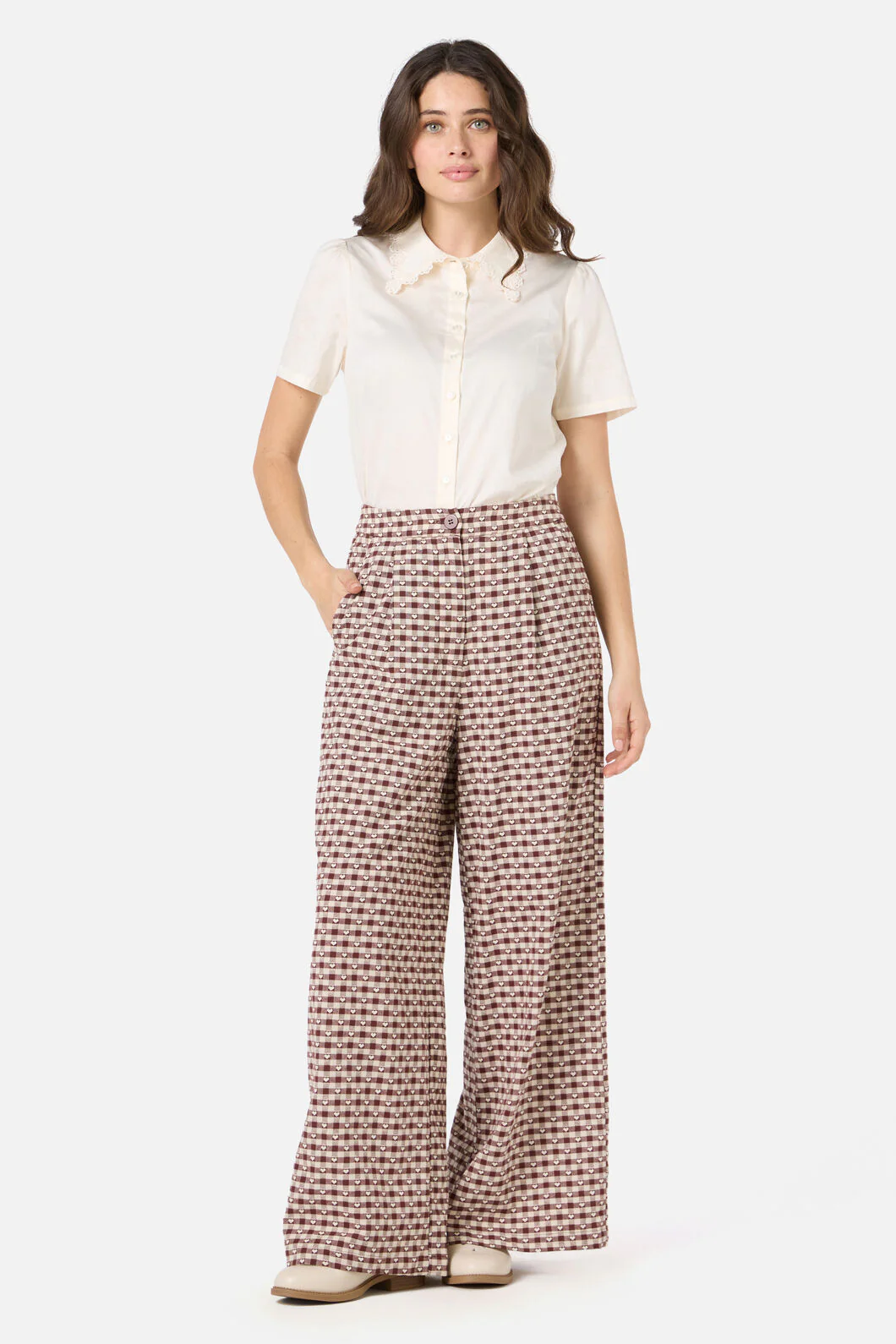 Sweetheart Check Pant