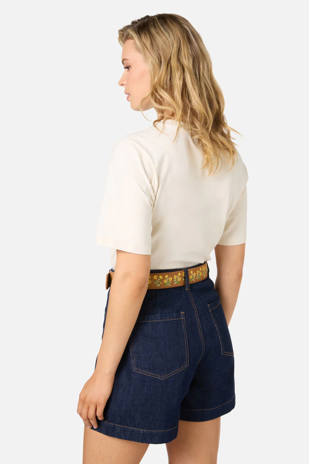 Buttercup Embroidery Belt