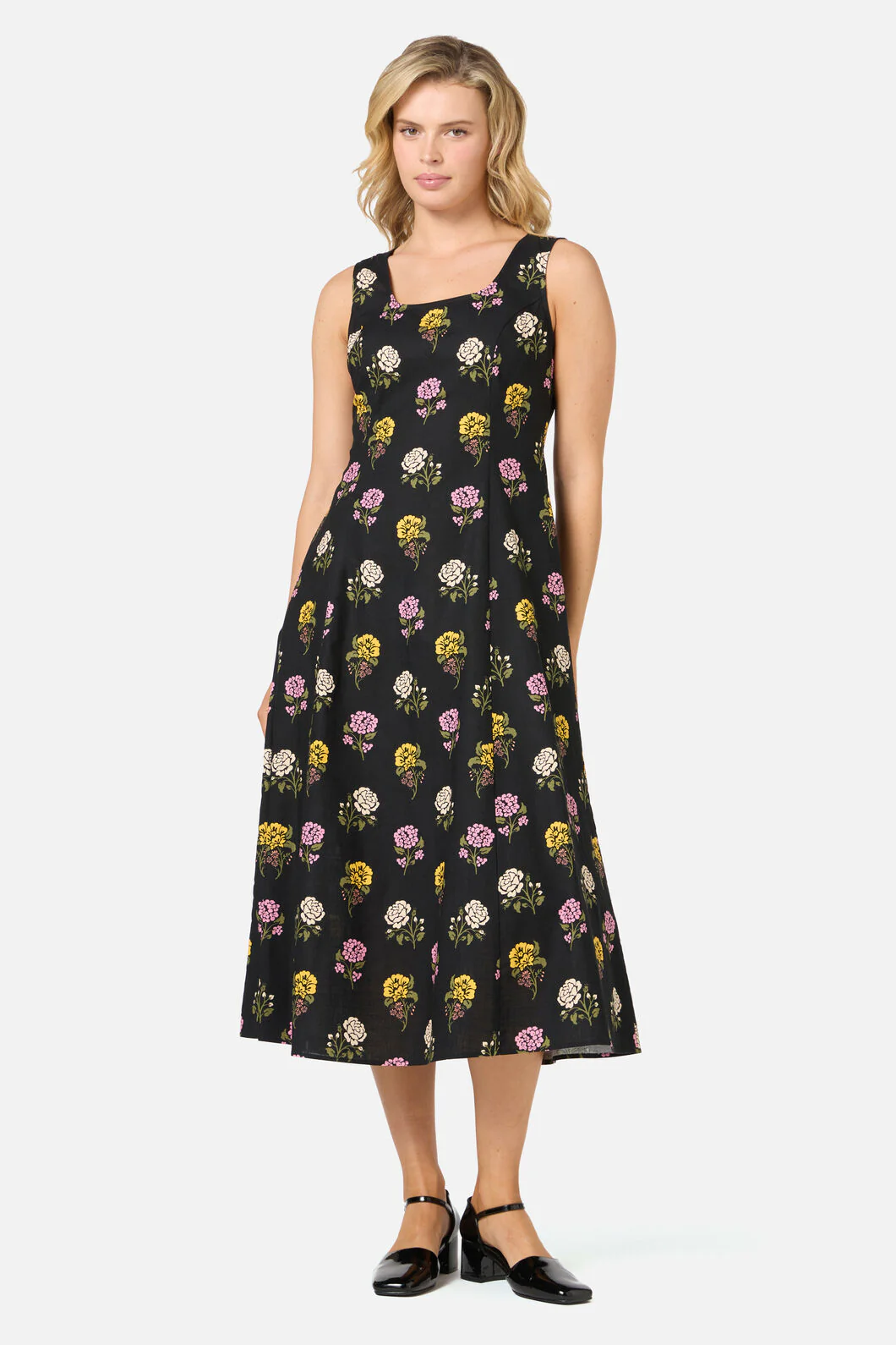 Astrid Rose Midi Dress