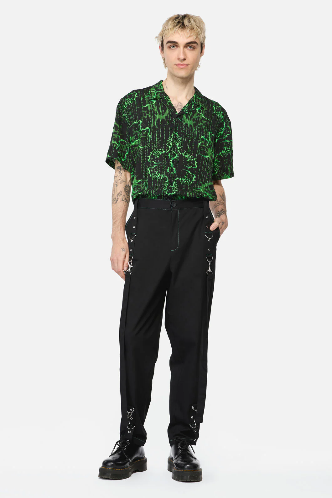 Wired Contrast Stitch Jeans