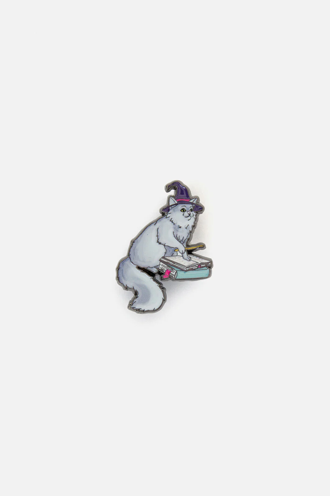 Cat Witch Pin