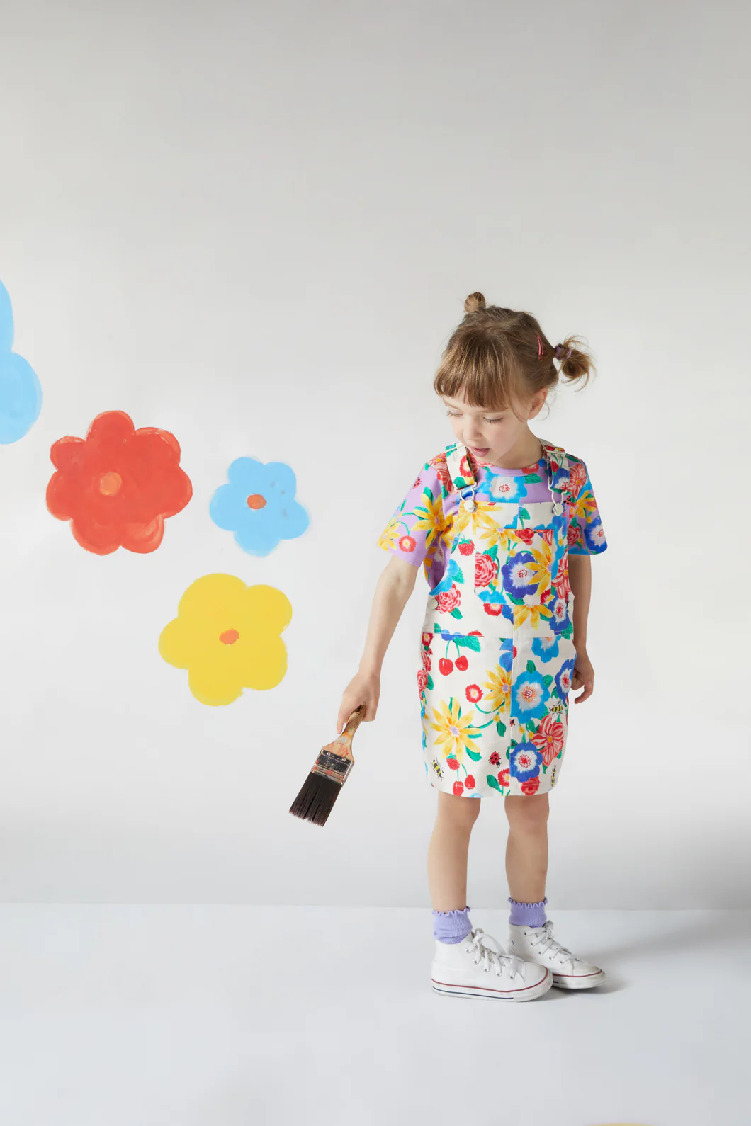 Periwinkle Kids Pinafore