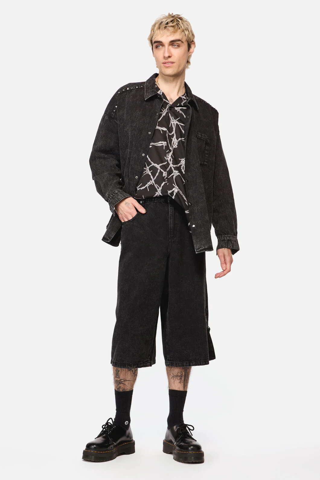 Lawless Stud LS Shirt