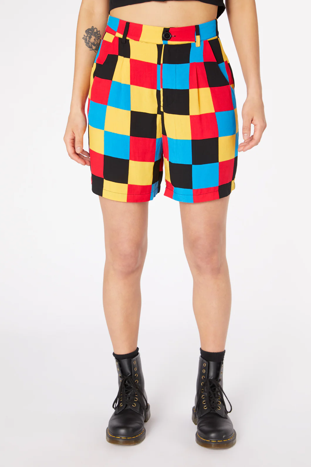 Patch Colour Block Short