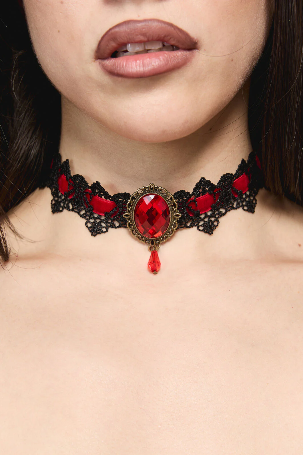 Gothic Lace Choker