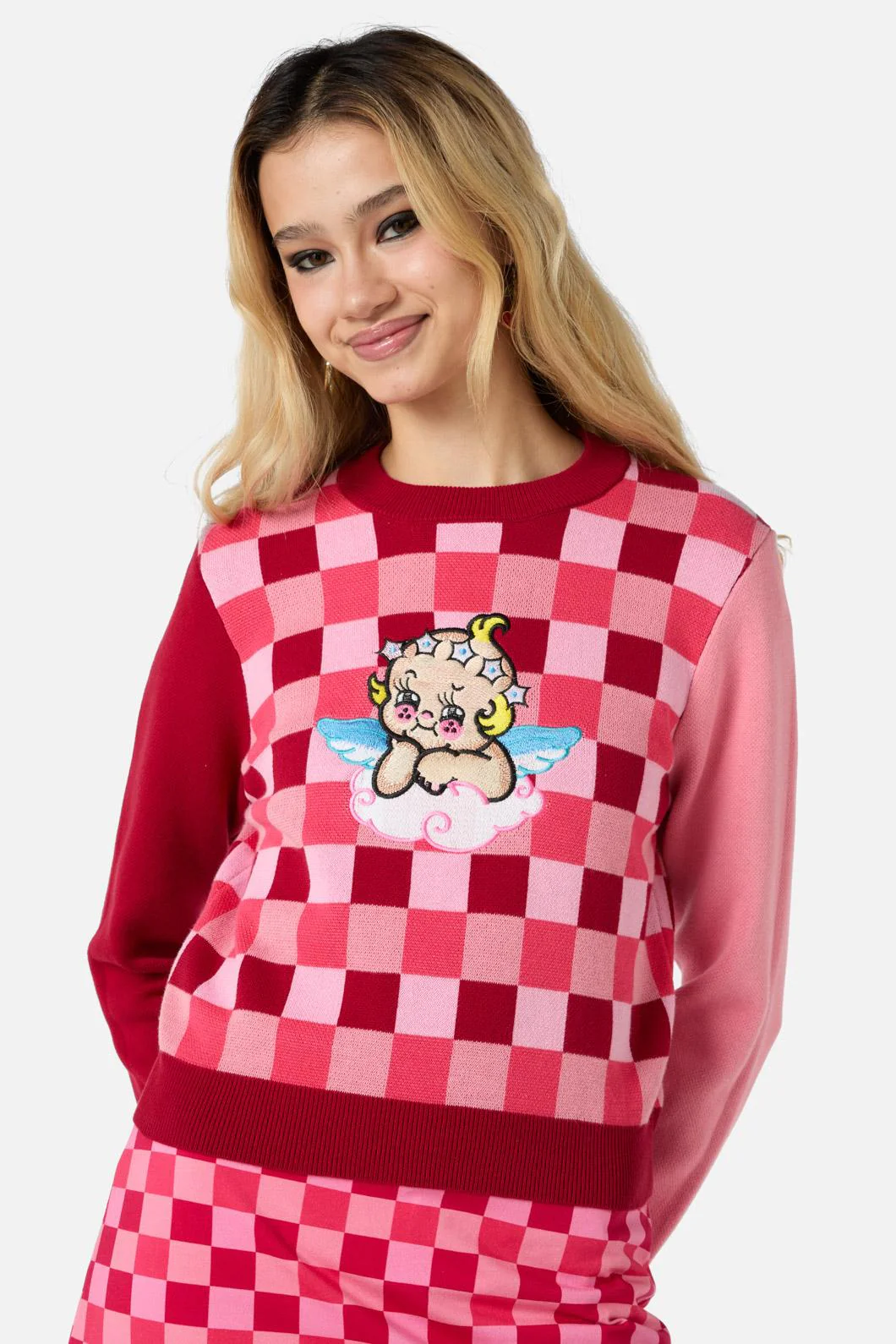 Valentynes Contrast Knit