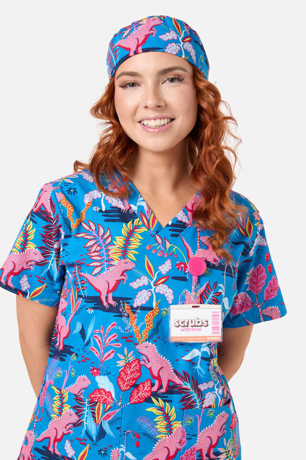 Dino Forest Scrub Hat