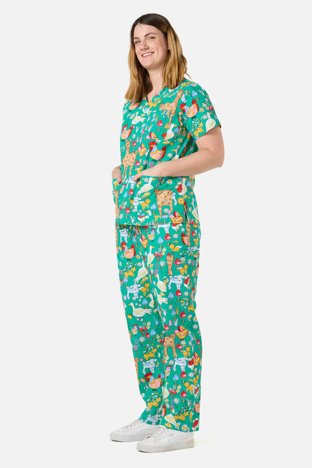 Farm Animals Scrub Set